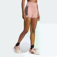 ราคา adidas Gym & Training กางเกงรัดรูปขาสั้นสี่ส่วน Optime 3-Stripes ผู้หญิง สีชมพู JG6146 (1731275635933350675)