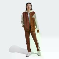 ราคา adidas Lifestyle Adicolor SST Open Hem Slim Track Pants Kids Women Brown IY9789 (1731635227948058387)