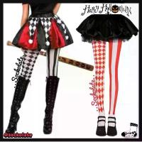 ราคา ถุงน่องแฟนซี Circus Clown HALLOWEEN ถุงน่องแฟชั่นฮาโลวีน คอสเพลย์ แม่มด นักมายากล ตัวตลก โจ๊กเกอร์ โบโซ่ (1734650573960152989)