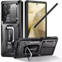 ราคา Tongate สําหรับ Samsung Galaxy S24 Ultra , [Bulit-in Slide Camera Cover & Ring Kickstand] [กรอบด้านหน้า 2 กรอบและตัวป้องกันหน้าจอ 1 อัน] เคสโทรศัพท์เกรดทหารสําหรับ Samsung S24 Ultra 6.8", (17321982114