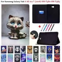 ราคา เคสบูติคสำหรับ Samsung Tab A 6 (10.1 นิ้ว) ปี 2016 รุ่น SM-T580 เคสนิ่มหนัง PU พร้อมขาตั้ง สำหรับ Samsung Galaxy Tab A/A6 (10.1 นิ้ว) แท็บเล็ต รุ่น T580 และ T585 (1734718015428330817)