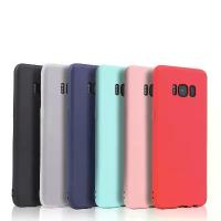 ราคา เหมาะสำหรับเคสโทรศัพท์ Samsung S8, เคสกันกระแทกสีด้านแบบ Candy Color สำหรับ Note9 และ S11, เคสป้องกันแบบเต็มตัวทำจาก TPU สีด้าน (1735012145812833527)