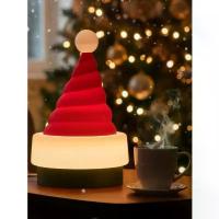 ราคา โคมไฟคริสมาสต์ หมวกซานต้า สำหรับประดับตกแต่ง Christmas รวมหลอดไฟ สปอตสินค้า (1735206552809146328)