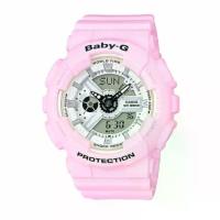 ราคา CASIO BABY-G รุ่น BA-110BE-4ADRนาฬิกาข้อมือ สายเรซิ่น สีชมพู พาสเทล (1734451724414452888)