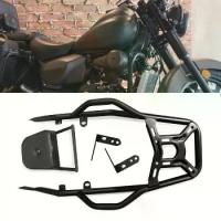 ราคา Modified Rails Rear Side Saddle Bag Box Motorcycle Luggage Rack Accessories Fit for Lifan Lf200-3b/ (1734994856986379861)