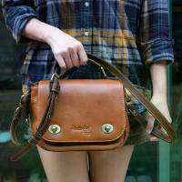 ราคา รุ่น Signature ของ Hatsukoiกระเป๋าสะพายหนังแท้รุ่น Wata-ame Sp. (Hatsukoi Leather Bag) (1735443225628148980)