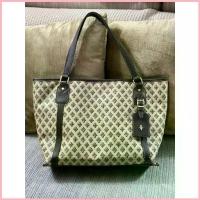 ราคา Patrick Cox Tote Bag รุ่น Eco Lily ลายพิมพ์ Fleur-de-lis (ดอกลิลลี่) สไตล์การระเบิด (1735479505546216549)