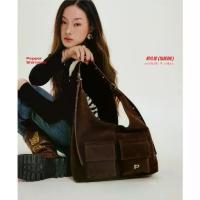 ราคา ❣( ✿ พร้อมส่ง ✿ ) Peppershimmer รุ่น Kylie (suede) 4 สี hobo bag กระเป๋าหนังกลับ ลายเสือ กระเป๋าสะพายใบใหญ่☸ (1735313645003506983)