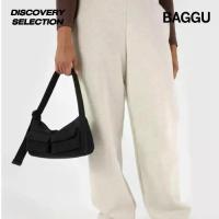 ราคา COD BAGGU กระเป๋า Cargo Shoulder Bag กระเป๋ารักษ์โลก (1735280826385007758)