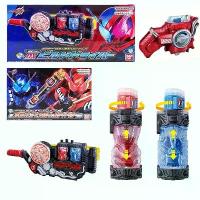 ราคา Bandai Original DX Kamen Rider Build Driver Belt Reissue Edition Ice Super Bes Suit with Hazard Trigger Model Toys Set Gift (1734507508644480782)