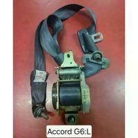 ราคา เข็มขัดนิรภัย Safety belt สีเทา หน้าซ้าย (L) ฝั่งคนนั่งใช้กับรถ HONDA Accord G6 งูเห่า ปี 1998-2002 ของแท้ถอด มือสอง (1734930097976346478)