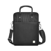 ราคา WIWU Vertical Laptop Shoulder Bag Compatible with MacBook Pro 14 M3/M2/M1 MacBook Air/Pro 13.3 with Front Raised Pockets&Fix Handle&Belt Black (1734892041129920305)