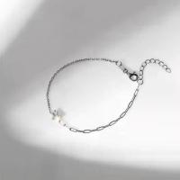 ราคา 【เก็บเงินปลายทาง】 ❀[ส่งด่วนฟรี]SWAN - Mini Heart Mix Chain Bracelet สร้อยข้อมือเงินแท้ พร้อมจี้รูปหัวใจ ฝังเพชร CZ☜ (1735460609872659855)