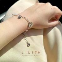 ราคา 【ของแท้ 100%】 ☟Lilith - Lucky personalized bracelet สร้อยข้อมือ หินนำโชค moonstone✳ (1735267462980470698)