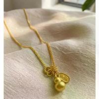 ราคา JY-L2-3-34-6K สร้อยคอน้ำเต้าทอง ทองแดงชุบทอง 24K คุณภาพดี Bracelet 24K Gold Plated Copper High Quality (1735061241277089177)