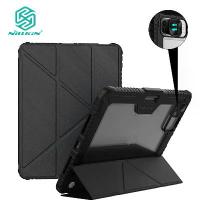 ราคา Nillkin Slide Camera Case for iPad Pro 11 2025/24 iPad Cases Camera Protection Shield Hard PC Back Panel + Soft TPU Border Smart Flip Cover Shockproof Tough Back Cover (1734536946618303786)