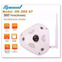 ราคา กล้องวงจรปิดไร้สาย IP Camera SPEED Panoramic 2.4MP รุ่น VR-360 A7 #แถม Adapter 12 V. 2 Amp (1734996876088280416)