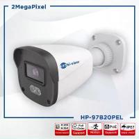 ราคา Hi-view กล้องวงจรปิด Night Color Bullet IP Camera 2MP รุ่น HP-97B20PEL ภาพสี 24 ชั่วโมง (PoE) (1731446546354113379)