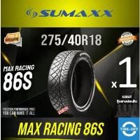 ราคา Sumaxx 275/40R18 Max Racing 86S New Tires, Manufactured in 2026, Price Per 1 Tire, Free Air Valve for Each Tire, Sumax Car Tires, Rim 18, Tire Size Sumaxx 275 40R18 86S, Quantity 1 Tire. (173518649448