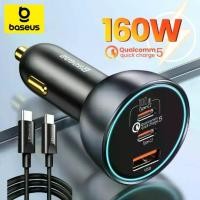 ราคา [COD] [tiktok]Baseus 160W Car Charger Qc 5.0 Quick Charge, Car Charger, Fast Car Charger, Battery Charger, Car Charger. (1735118412578457369)