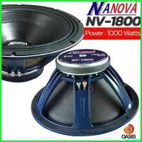 ราคา postmatshop คุณภาพรับประกันได้ (1ดอก/ 1000วัตต์) ดอกลำโพง 18 นิ้ว NANOVA NV-1800 ดอก นิ้วโครงหล่อ 18" SUB - BASS car รถยนต์ (1730423332604709632)