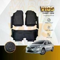 ราคา PU 6D Toyota Vios 2007-2012 พรมปูพื้นรถยนต์ Toyota Vios 2007-2012 พรมกันลื่น พรมกันนํ้า พรมรถยนต์ Car Floor Mat (1734646172945844111)