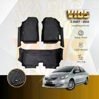 ราคา PU 6D Toyota Vios 2007-2012 พรมปูพื้นรถยนต์ Toyota Vios 2007-2012 พรมกันลื่น พรมกันนํ้า พรมรถยนต์ Car Floor Mat (1735379240222098957)