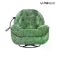 ราคา U-RO DECOR เก้าอี้/โซฟา พักผ่อนปรับนอนได้พร้อมที่วางโทรศัพท์ รุ่น COMO (โคโม่) Rocking and swivel Recliner with phone holder Recliner chair (1731598481192683743)