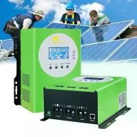 ราคา MPPT Solar Charge Controller, 40A/60A/100A, 12/24/48V, supports adjustable voltage and current charging (1734889348215571952)