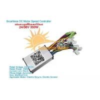 ราคา (สต๊อกในไทย) กล่องวง กล่องควบคุม ชุดคันเร่งไฟฟ้า DC24/36V DC36/48V DC48/60V 350W Motor Speed Brushless Controller (1733189912829003143)