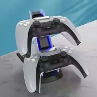 ราคา Wireless Joystick Charging Dock with Indicator Light Controller Charger Station Controller Charging Docking Station for PS5 (1734812621688112257)