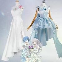 ราคา UWOWO Anime Re Life in a Different World From Zero Rem Ram Emilia Cosplay Costume Women Dress Evening Dress Wedding Dress Clothes (1735190878449665308)