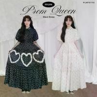 ราคา FLAT2112 : PROM QUEEN MAXI DRESS เดรสยาวลายดอกผู้หญิง เดรสแม็กซี่ลายดอกวินเทจ เดรสสไตล์ลูกคุณหนู (FF1391) (1734457148914763321)
