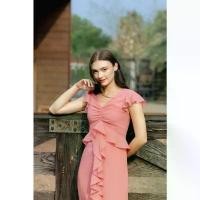 ราคา Calla dress | TuRTUR เดรส ระบาย เดรสใส่เที่ยว ชุดออกงาน สีเหลือง สีเขียว สีฟ้า สีชมพู สีน้ำตาล ชุดไปคาเฟ่ (1735234374210782264)