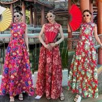 ราคา CNY MAXI DRESS #90 x2 เดรสตรุษจีน เดรสกี่เพ้า ชุดกี่เพ้า ชุดสีแดง ทรงแมกซี่ รับอังเปา (1734368877222987405)