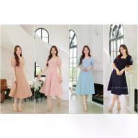 ราคา จัดส่งทันที- ✌ESFERA-DR25-07 Chloe Basic Dressเดรสน่ารักใส่ง่ายๆได้ทุกโอกาส⚘ (1734987063992354640)