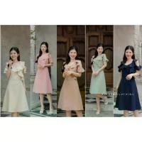 ราคา 【5000+ คนซื้อแบรนด์นี้แล้ว】 ❃ESFERA-DR101-2 Emma Cute Dress เดรสน่ารักแต่งระบาย☁ (1734898494922458241)