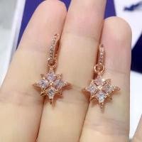 ราคา Shijia eight-pointed star earrings, romantic star rose gold octagonal star earrings, niche light luxury versatile earrings (1734608592682780541)