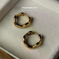 ราคา rosemary.co | ivy earrings (RM226) | 18k pvd ต่างหูทอง ต่างหูห่วง ต่างหูฮิต ต่างหูแฟชั่น ห่วงเล็ก ห่วงใหญ่ ห่วงหยัก COD (1735448712513946629)