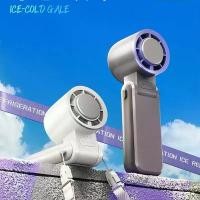 ราคา MUXNW Cooling Foldable Fan M79 พัดลมพกพาแบบพับได้ พัดลมพกพา พัดลมมือถือขนาดเล็ก ฟังก์ชั่นไอเย็น พับได้ 120° (1734644676316595511)