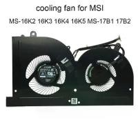 ราคา Laptop CPU Fan พัดลมระบายความร้อนโน้ตบุ๊กสำหรับ MSI Gs63vr Gs73vr Gs62 Ms-17B1 Ms-16K4 16K5 16K3 พัดลมระบายความร้อน CPU GPU รุ่น Bs5005hs-U3j/U3i อะไหล่ภายใน (1734731649970570441)