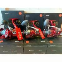 ราคา RYOBI Virtus แถมสายรัดคันเบ็ด สีแดง รอกเรียวบิ ร้าน Mata Fishing รอกตกปลาถูกๆ รอกตกปลาทะเล รอกตกปลาสปิน (1734700804103243125)
