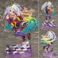 ราคา No Game No Life ฟิกเกอร์โมเดลตุ๊กตาตกแต่ง รุ่นที่ 3 สีขาว โป๊กเกอร์การ์ด GAME NO LIFE (1735157013539161434)