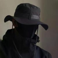 ราคา 2026 SHANYU Bucket Hat Outdoor Hiking Mountaineering Hat Sun Protection Sun Hat Wide Brim Denim Fisherman Hat Sun Hat (1734621443984164531)