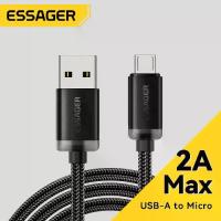 ราคา Essager 2A Micro USB Cable 2m 3m Micro to USBA Charge Cable For Huawei Samsung Xiaomi Google Android Mobile Phone A-M Fast Charge Cables Power Banks HandheId Fans Headphones Desk (1734776287121344158)