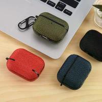 ราคา Nylon Waterproof One-Piece Earphone Sleeves for AirPods PRO 3, Hard Case for Apple Wireless Bluetooth Headphones, Gao (1735351180767037124)