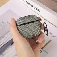 ราคา Nylon Waterproof One-Piece Earphone Sleeves Hard Case for Apple Wireless Bluetooth Headphones AirPods42024 (1735351258723878568)