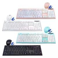 ราคา Oker Wireless Keyboard Mouse Set, Model Ik7500, es with a Free Mouse Pad. (1735406861822494447)
