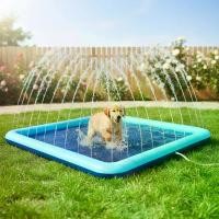 ราคา Inflatable Splash Sprinkler Pad for Kids for Summer Garden Beach Backyard (1735135350569403775)
