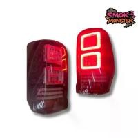 ราคา ไฟท้าย ไฟท้ายแต่ง ไตรตัน 2019 2020 2021 LED ไฟเลี้ยววิ่ง สีดำเลนส์ใส Tail Lamp Mitsubishi Triton LED Runninglight (1735244335567242826)